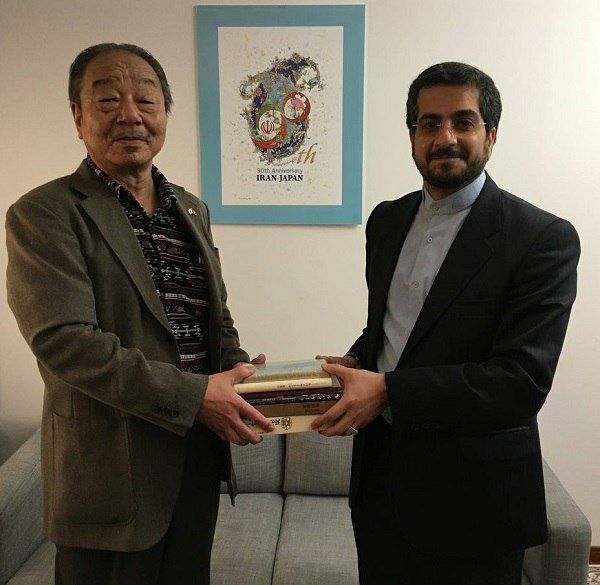 دیدار محقق ژاپنی با رایزن فرهنگی ایران در ژاپن