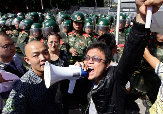 حمله چینی‌ها به سفارت ژاپن در پکن